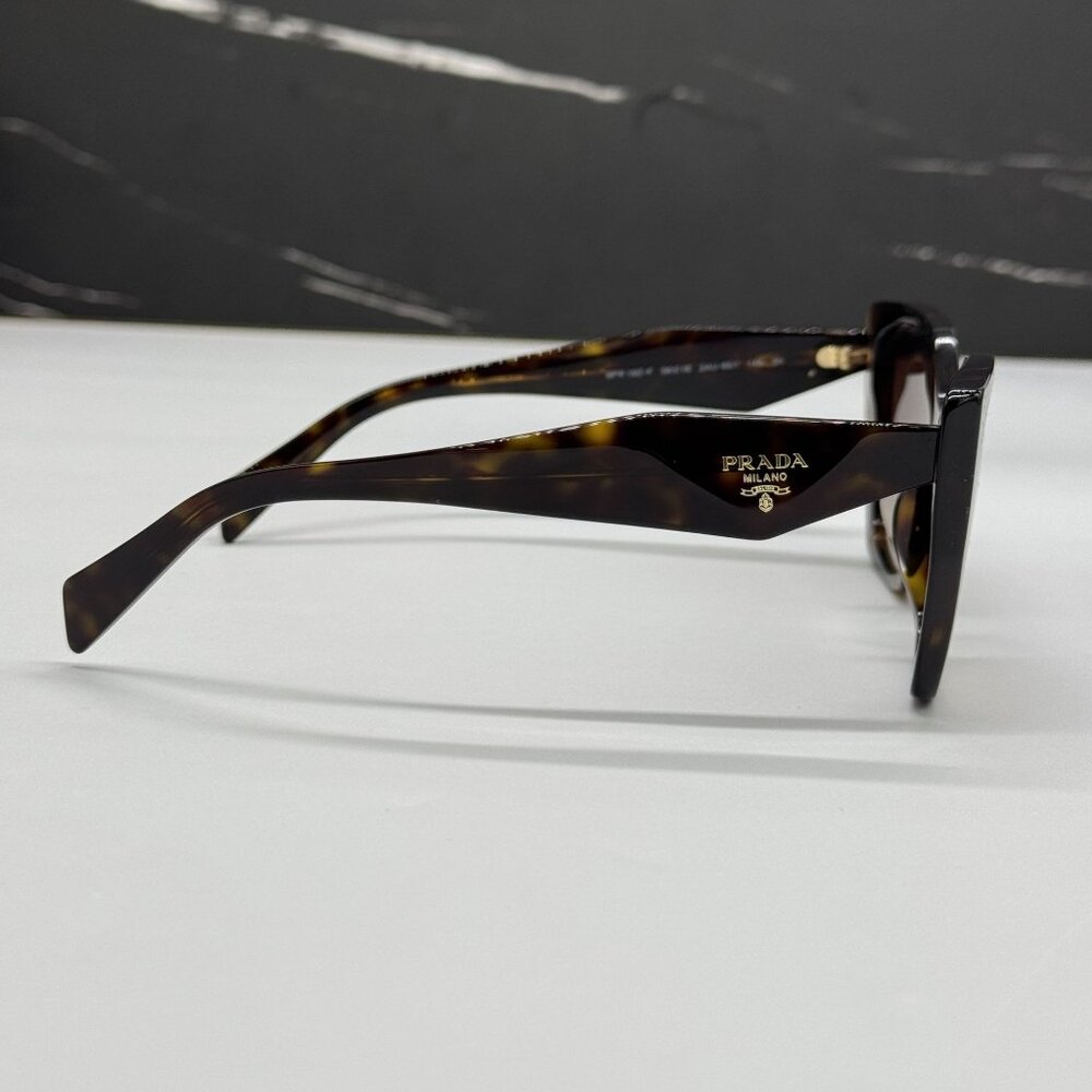 NEW PRADA PR19ZSF 2AU6S1 SUNGLASSES PR 19ZSF 2AU6S1 HAVANA WOMEN EYEWEAR SPR 19Z - Picture 6 of 10
